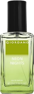 Giordano Neon Nights Eau de Parfum for Men - 20ml | Long Lasting Perfume for Men | Vibrant and Energetic | Grapefruit, Lav... Price In India