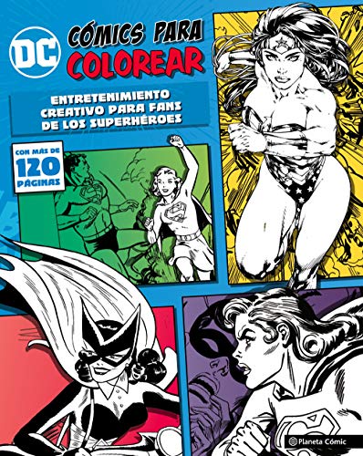 Portada de Dc Comics Para Colorear Superheroinas