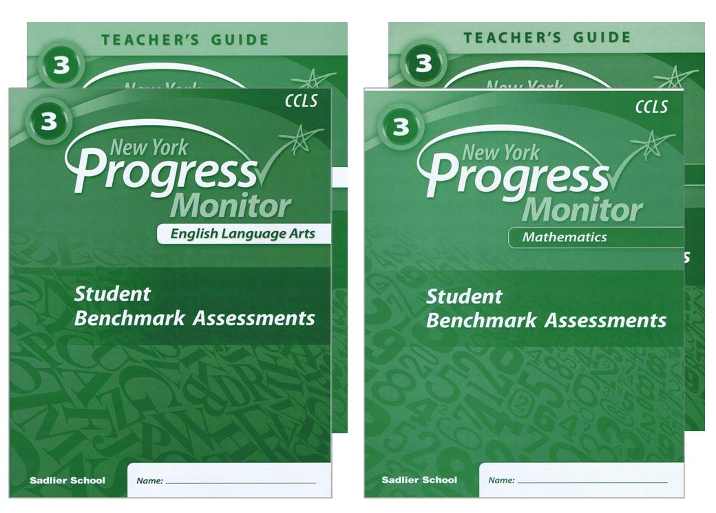 (3739 + 2732 Full Pack) NY Progress Monitor ELA & MATH + Teacher's