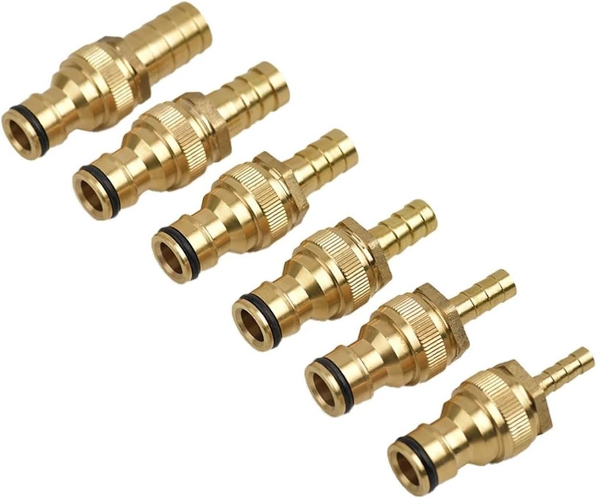 Brass Barb Hose Connector, Brass Barb Hose Adapter For Garden Irrigation Quick Connect Male Fitting 6-25mm(A25mm)
