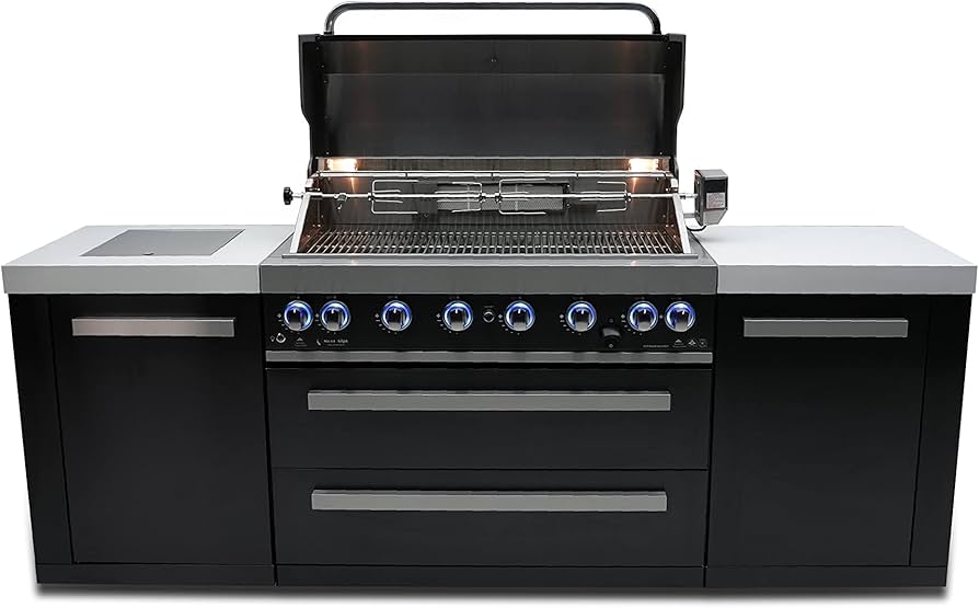 Amazon.com: Mont Alpi MAi805-BSS 6-Burner Premium Black Stainless