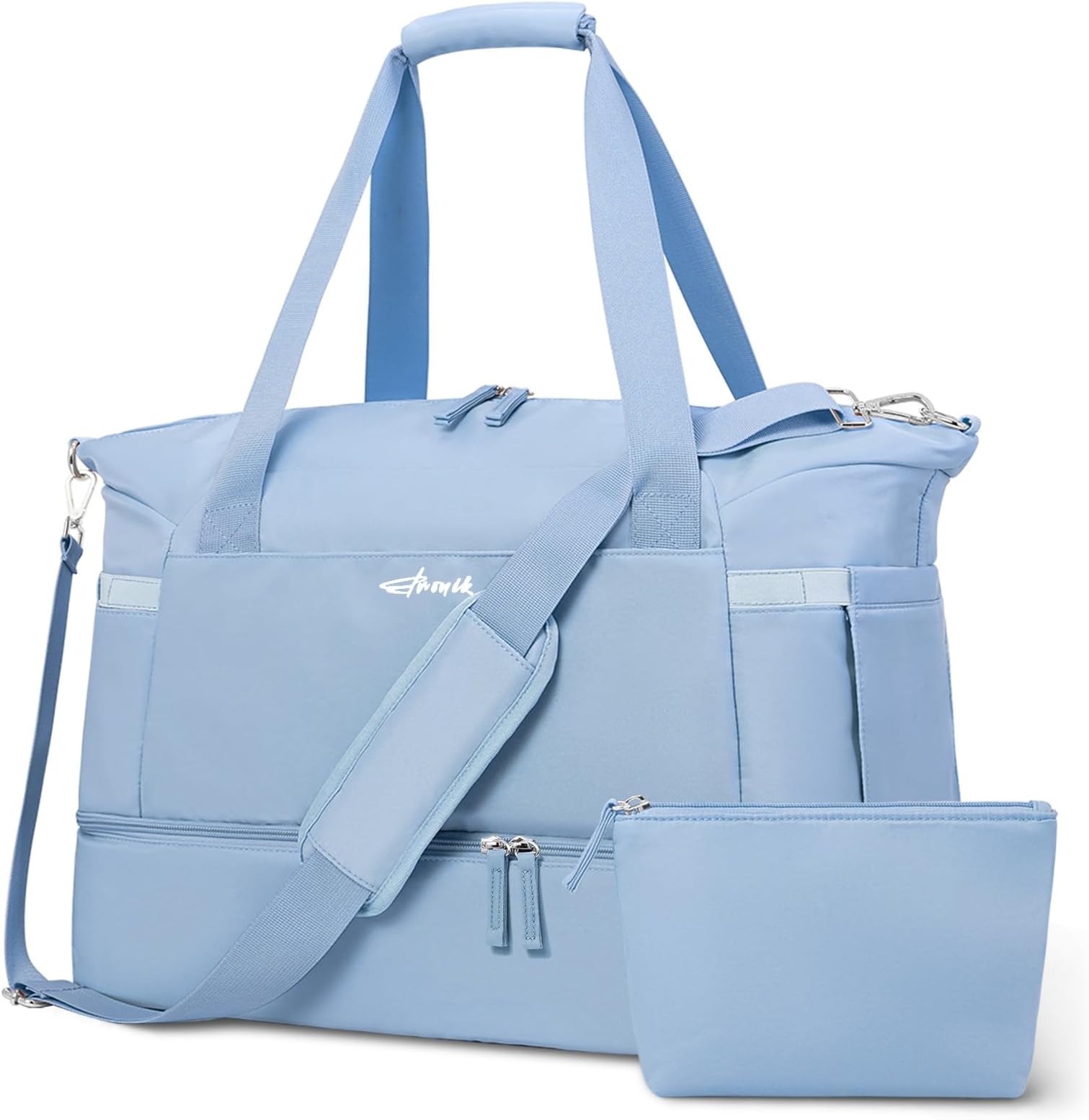 ETRONIK Gym Duffel Bag for Women, Blue