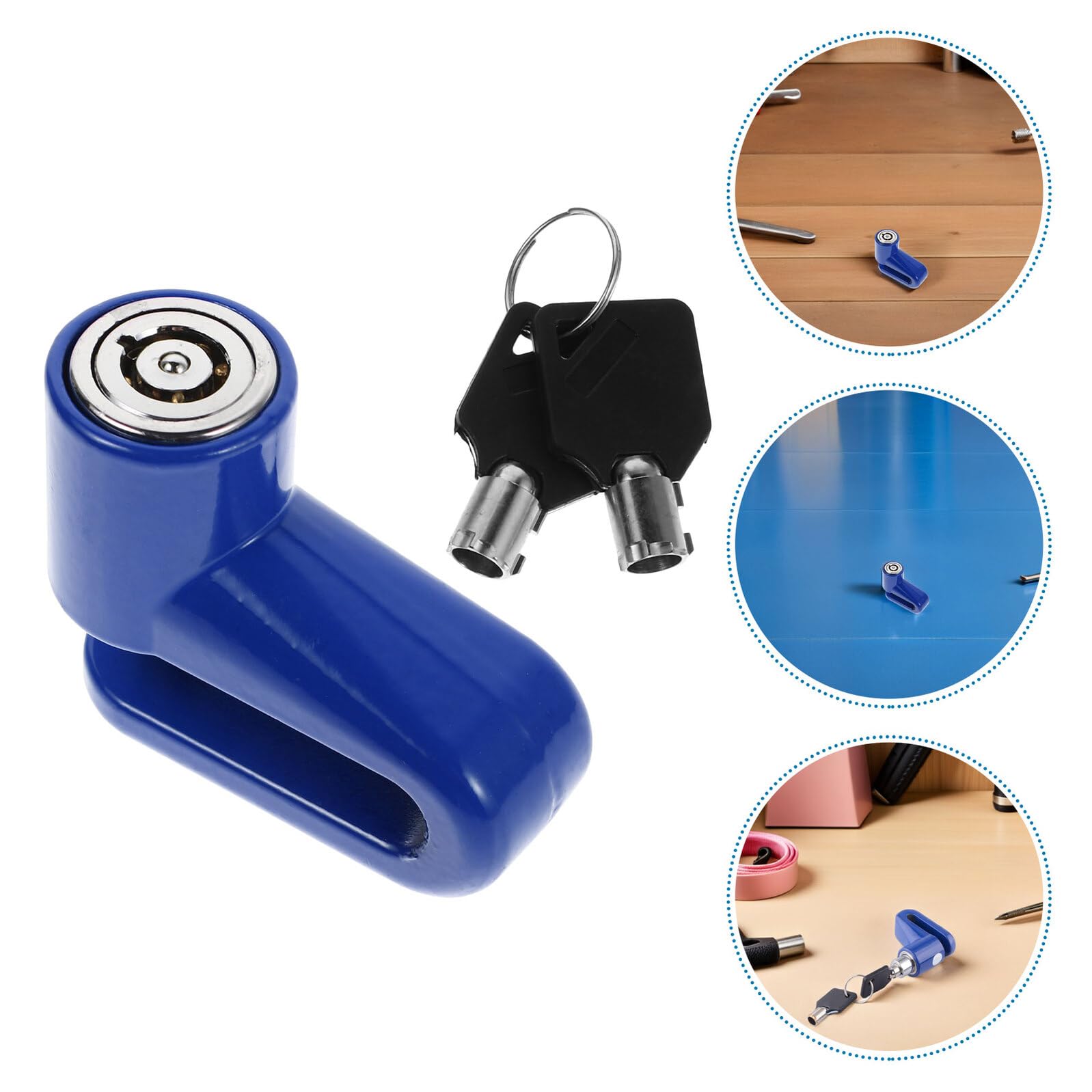 Antivol de Disque pour Vélo et Trottinette Électrique, Lot de 5