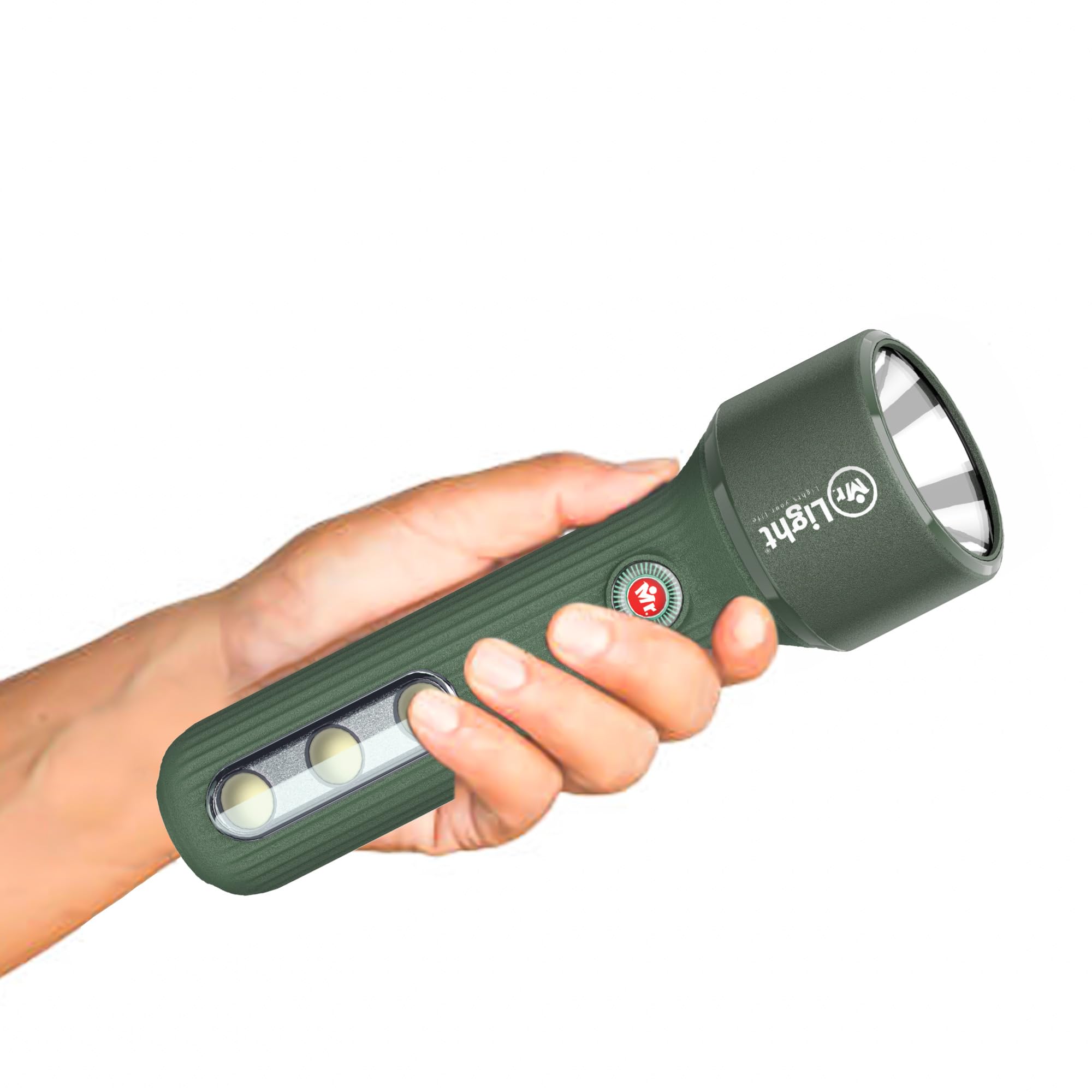 Mr.Light Rechargeable Cooly LED Flashlight | Headlamp & Sidelamp Modes | Brightness Adjustment | Dimmerable | High Lumens, USB Type-C, Mini Lightweight,Daily Use,Backpacking, Camping,Gifing - MRGD006-image-10