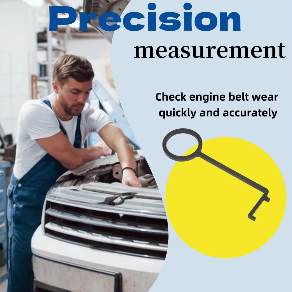 Kit 3 Strumenti ZDL Per Controllo Cinghia Distribuzione PSA - Calibro Usura, Per Veicoli Gruppo PSA - Foto 7