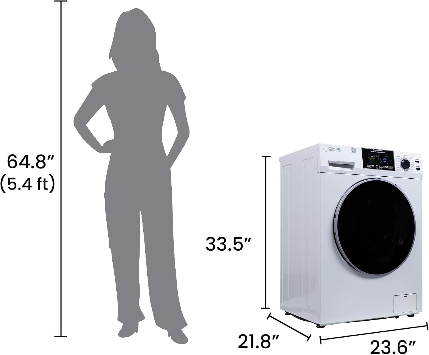 TINY HOME 400 SQ. FT APPLIANCE PACK- Combo Washer-Dryer+Dishwasher+Cooking Range+Refrigerator+Microwave+ Wine Ref