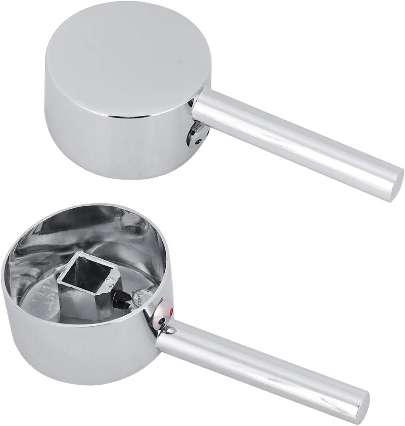 Tap Handle, Water Tap Handle, Single Trip Lever Replacement Faucet 35mm Valve Core Sink Handle Bath Accessories Bath Hardware for Kitchen Bathroom