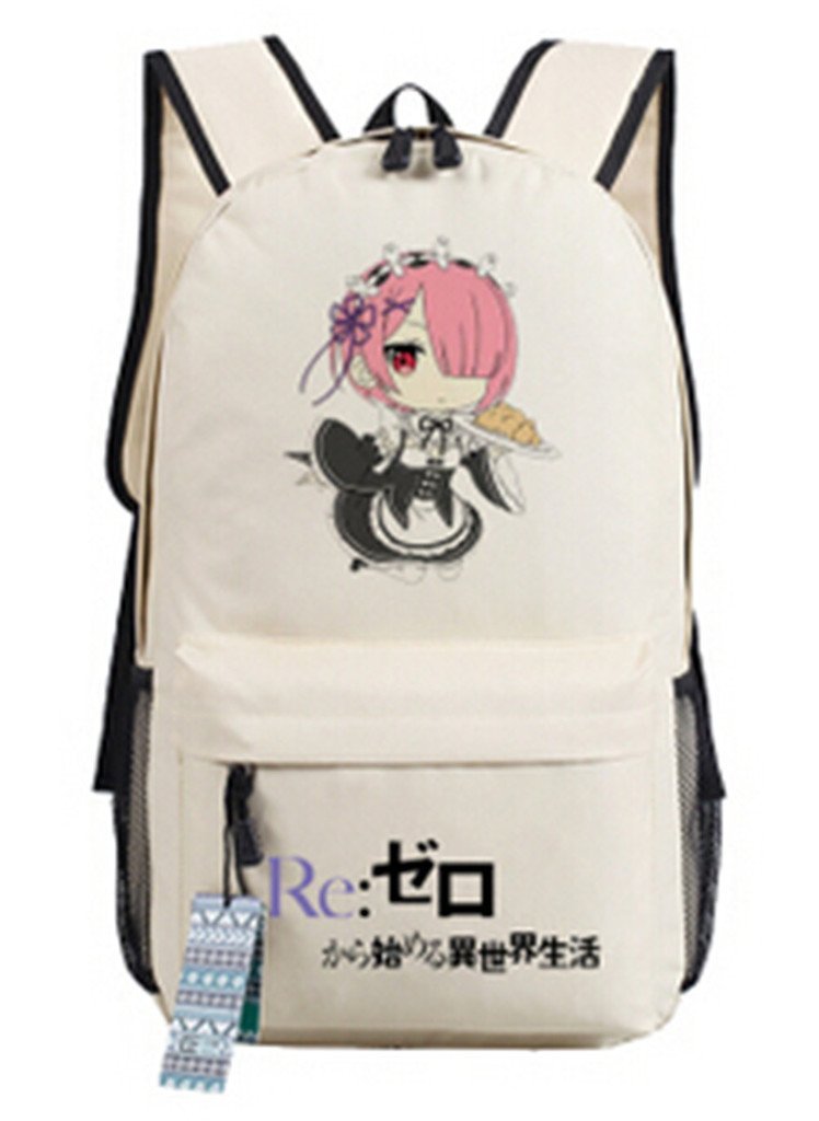 Anime Re:Zero Kara Hajimeru Isekai Seikatsu Cosplay Backpack School Bag