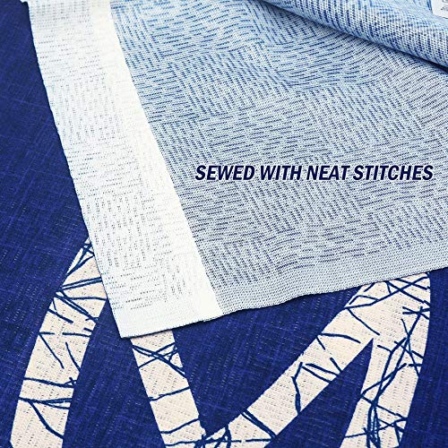 Ligicky Japanese Noren Doorway Curtain Ancient Character Fish Tapestry For Home Decoration Blue 33X59Inch #TOP5