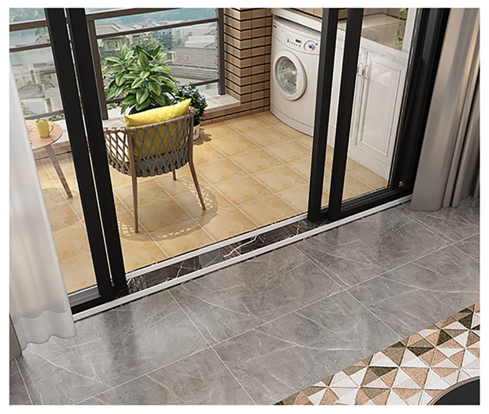 Sellador de Pantalla para Suelo de baño, Tira Impermeable, Presa de umbral Plegable, Protector contra Salpicaduras de Silicona para Fregadero de Cocina, Presa de retención de Fregadero para