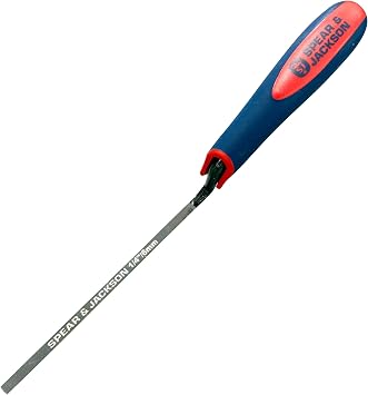 Spear & Jackson TUCK14SF 14" Tuck Pointer 6mm Soft-Feel Handle, Carbon Steel Masonry Tool for Bricklaying, Mortar Shaping, Finishing, Restoration & DIY Projects