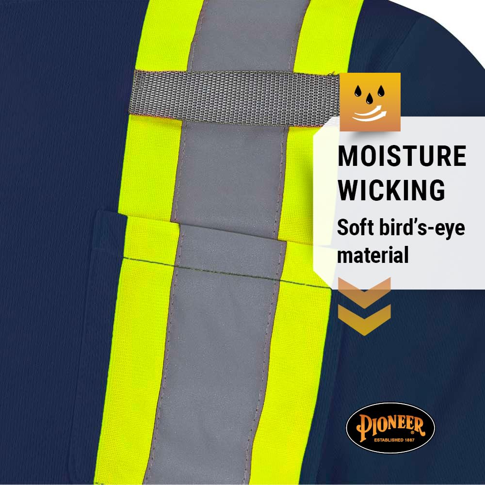 Rugged Outfitters 70798 Hi-Vis Lime Safety Pullover Sweatshirt with Black Bottom (Safety Green, Large)