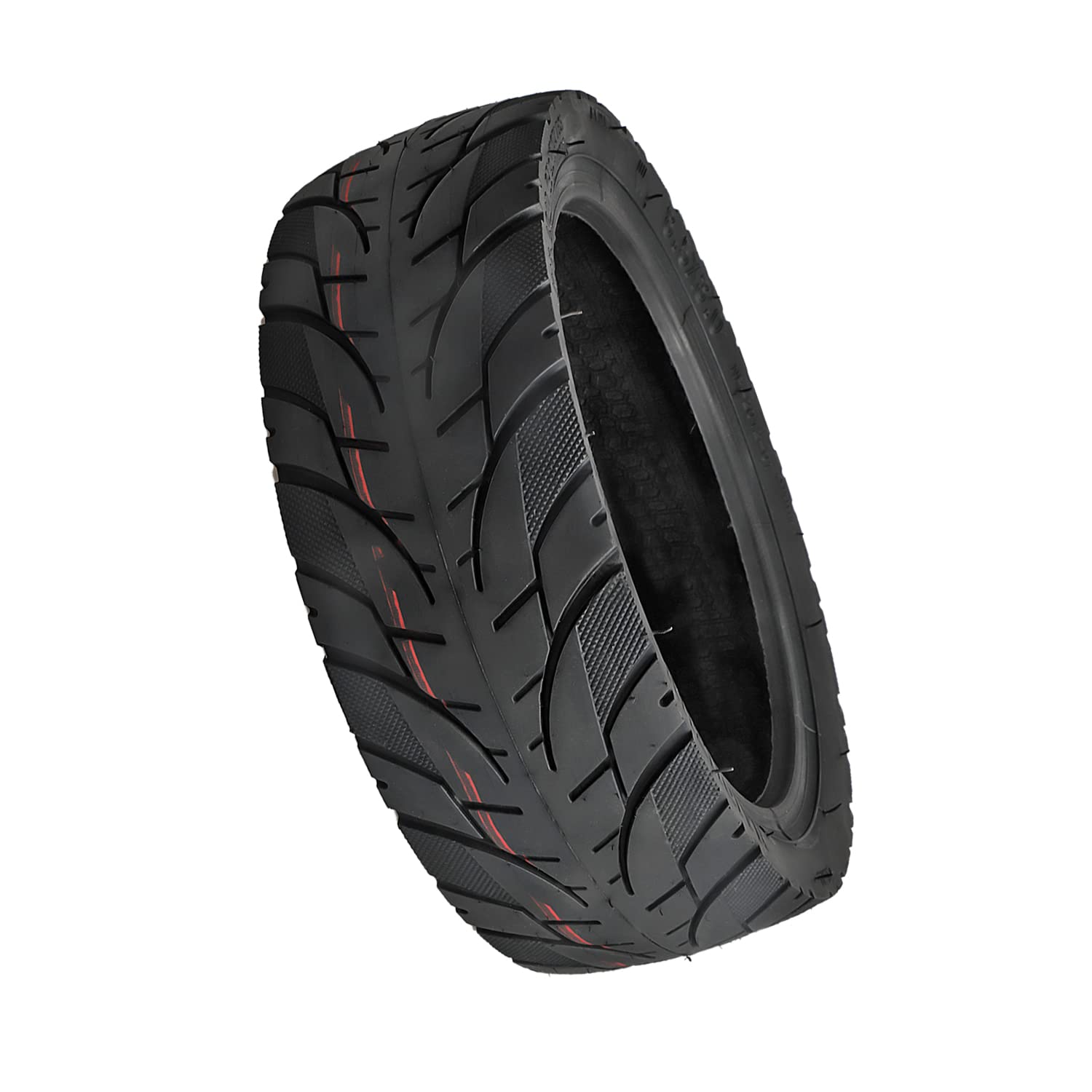 8 1/2 * 3 élargi Pneus Tubeless avec Valve pour Xiaomi M365 Pro Pro2 1S Lite Essential Scooter Trottinette Antidérapant Antidéflagrant Pièces modifiées 8,5 Pouce Pneu de rechange Pneu sous Vide