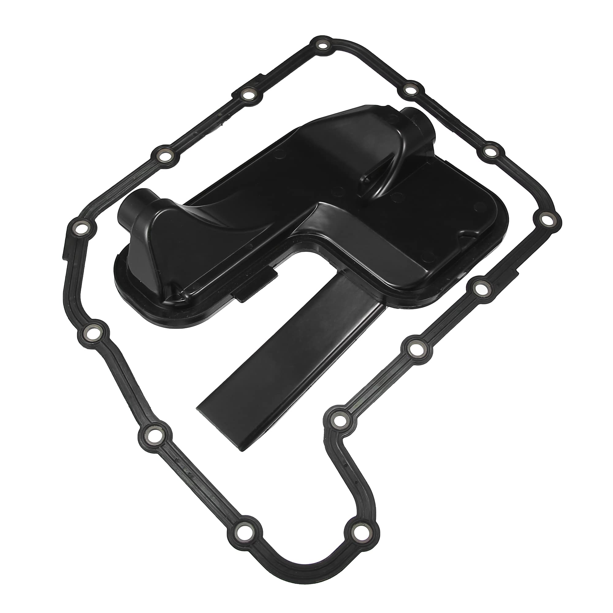 X AUTOHAUX 1 Set FW50-21-500 Transmission Filter Oil Pan Gasket Kit for Mazda MX-6 Base 2.0L L4 - Gas 1993-1997