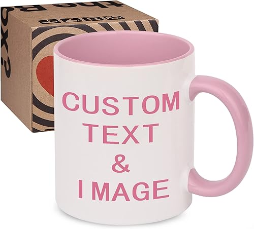 Vista 21 de Taza de café con foto personalizada, taza personalizada con imagen, texto, nombre, regalos personalizados para novio, novia, mejor amigo, regalos