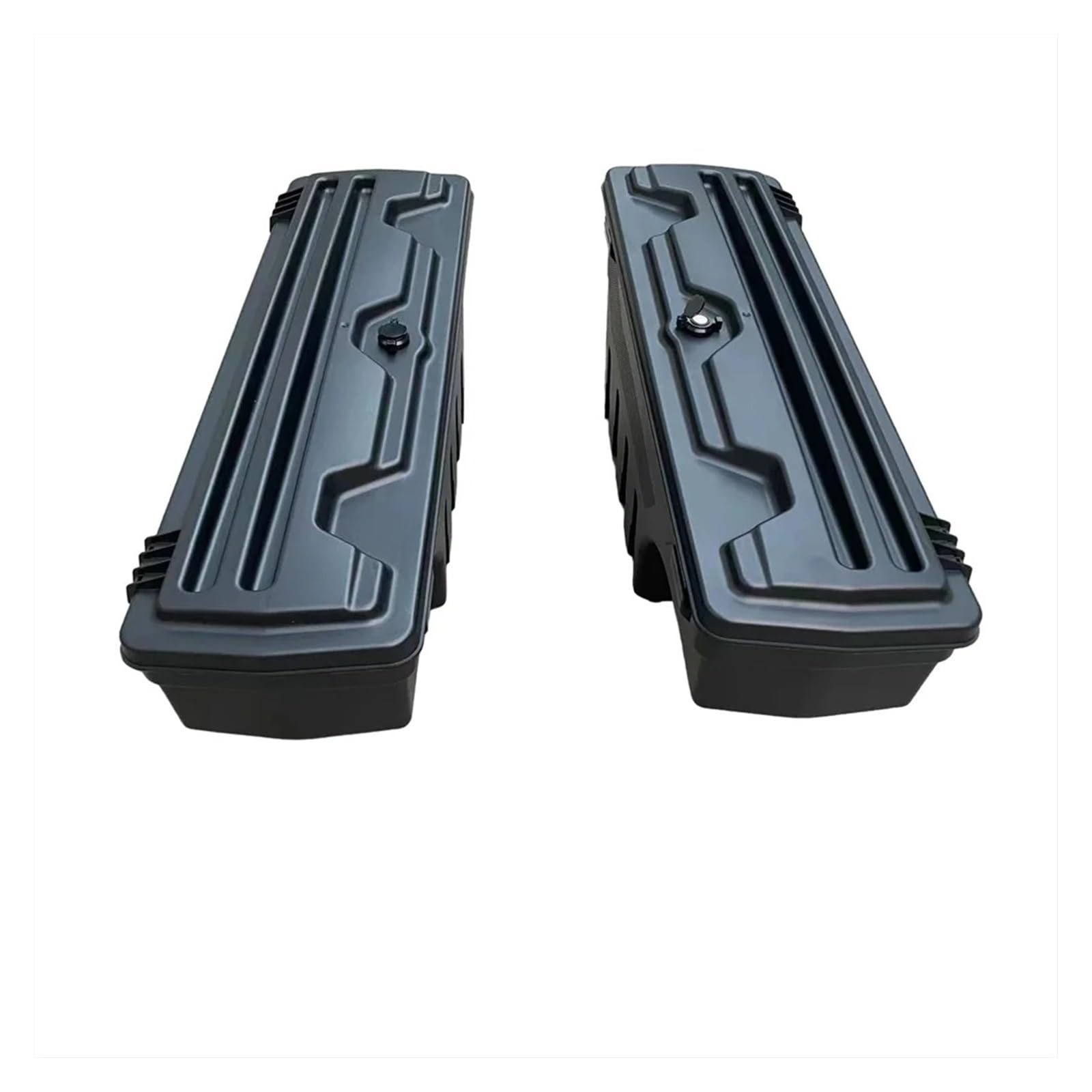 Lhdktee Cargo Cover Car Storage Box Pickup Car Universal Boxes For Triton L200 Truck Tooling Box Rear Trunk Parcel Shelf(2piece)