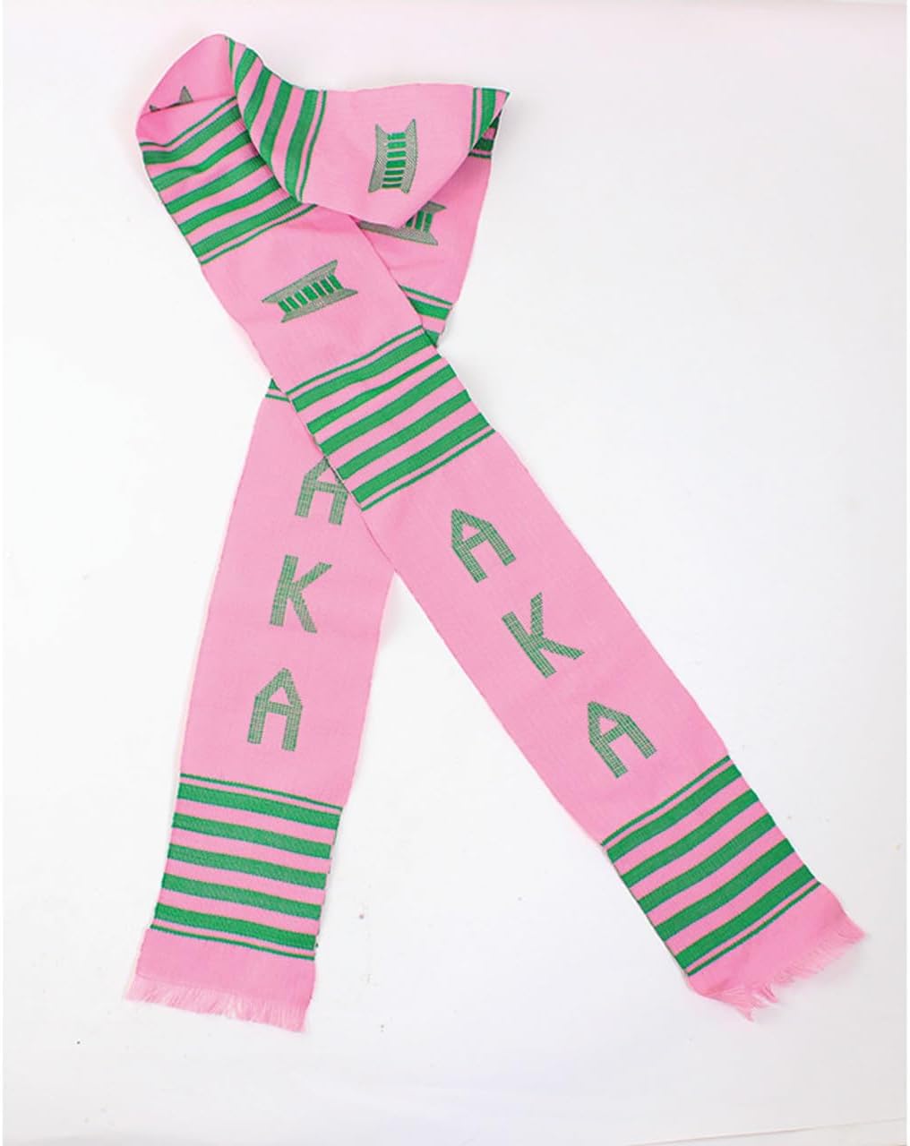 Alpha Kappa Alpha Graduation Stole Kente Made in Ghana