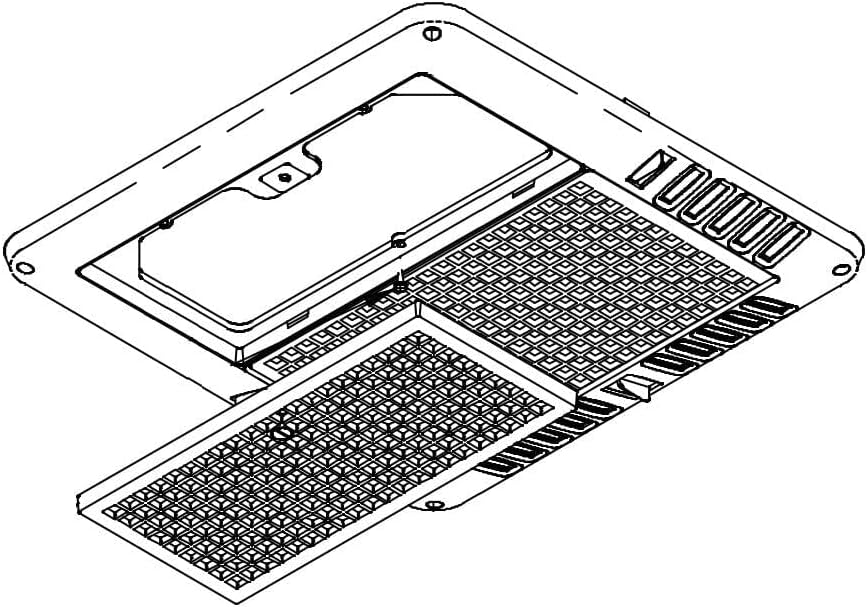 Coleman 8330C5731 Chill Grille Assembly