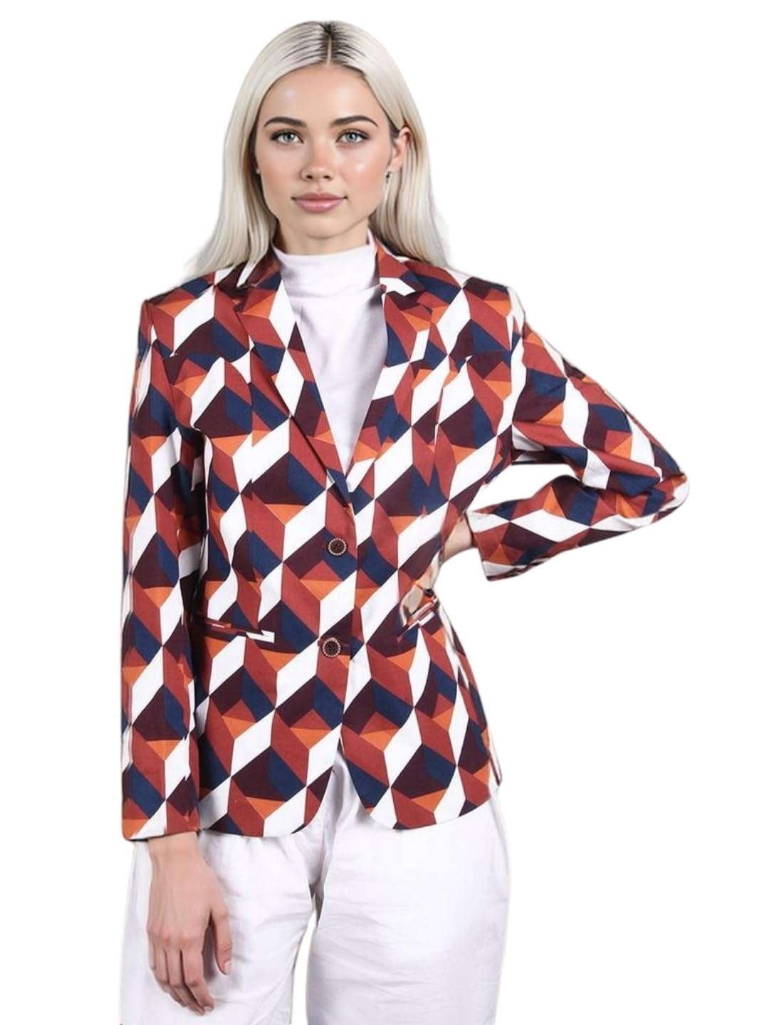talethread Women's Cotton Blazer-picture-12