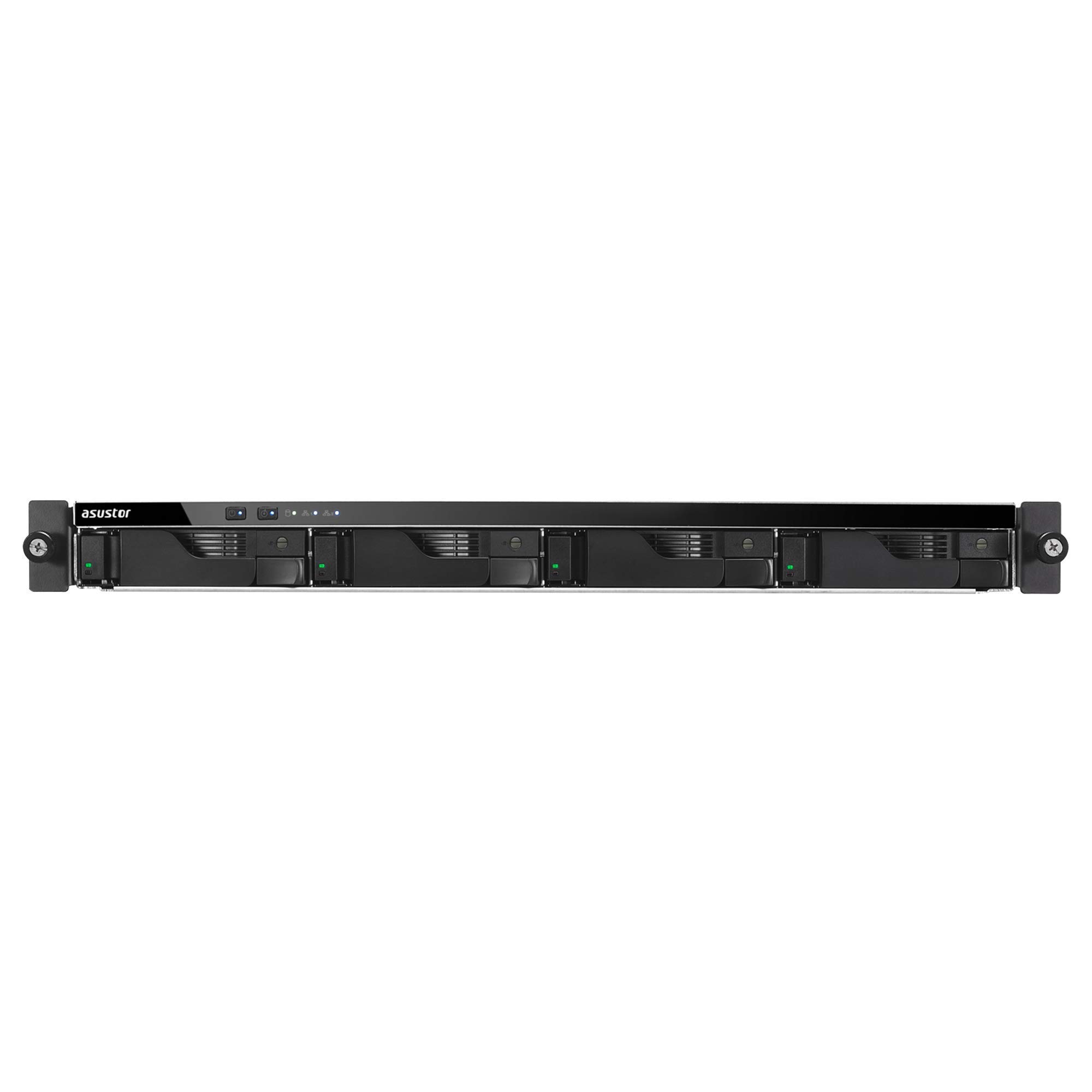 Asustor Lockerstor AS6504RD 4 Baies NAS Boîtier de Stockage réseau Quad Core 2,1 GHz CPU 8 Go RAM DDR4 avec Rail