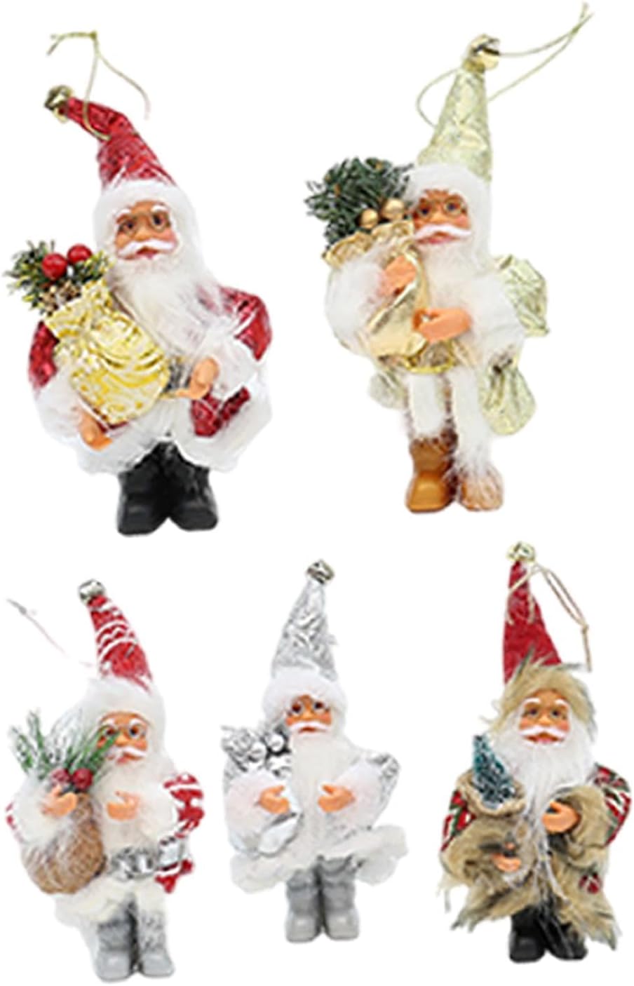 High Heel Santa Claus Pendant, Santa Claus Pendant, Christmas Tree Decorations for Outdoors, B High Heel