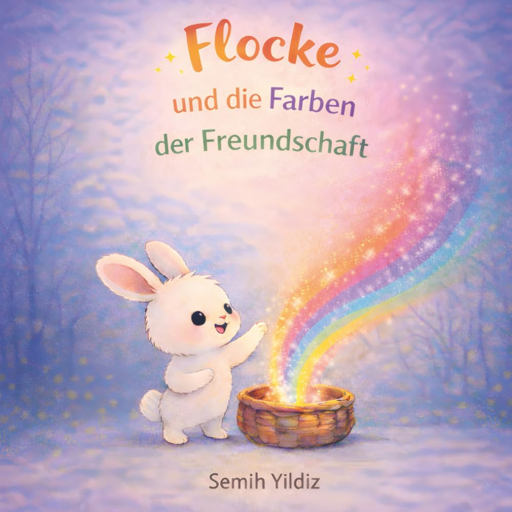 Flocke und die Farben der Freundschaft: Ein Bilderbuch für Kinder ab 4 Jahren über Gefühle, Empathie und Mut