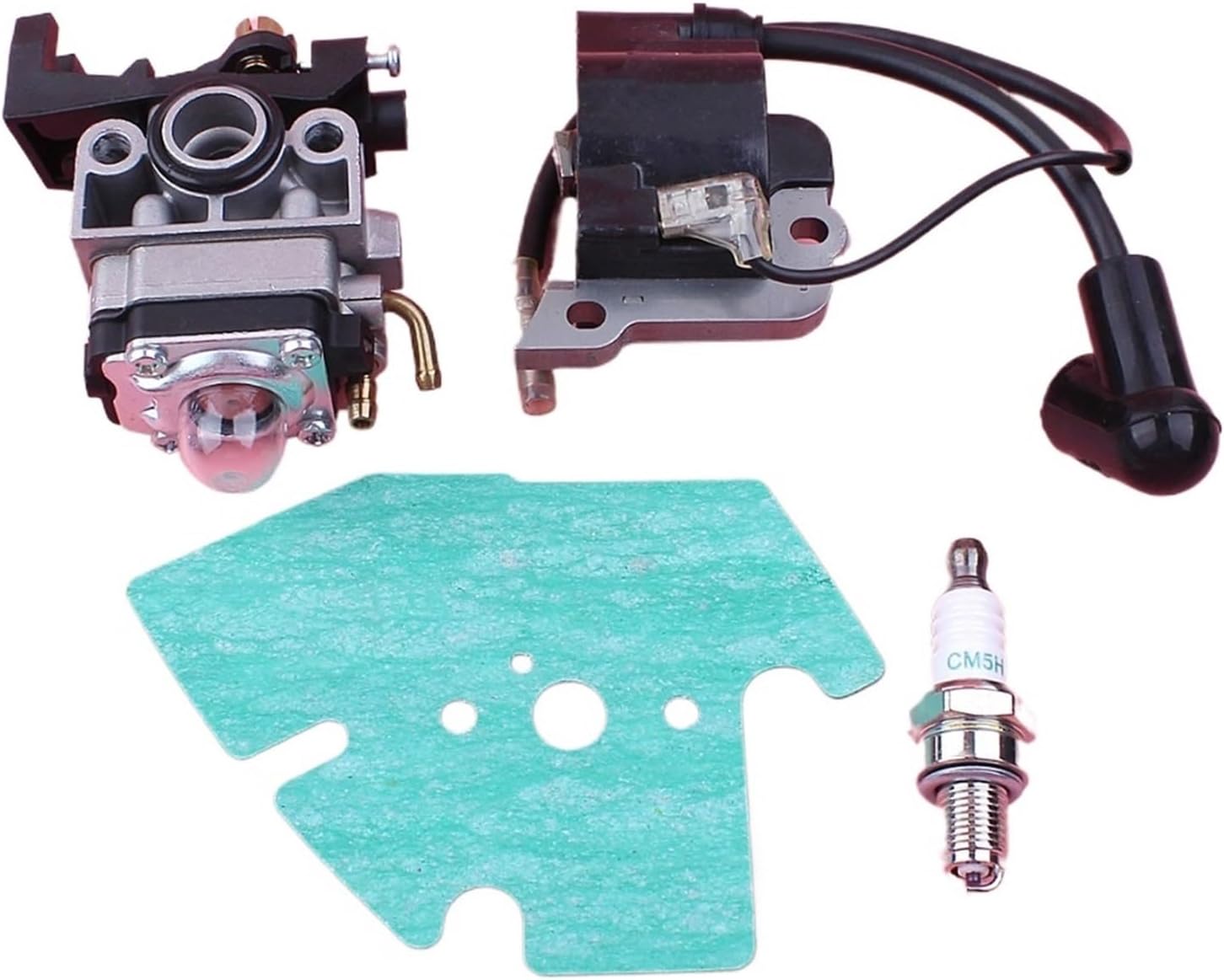 Universal Carburetor Ignition Coil Gasket Plug Kit for with GX25 HHT25S FG110 Pruning Machine Mower Lawn Engine Parts