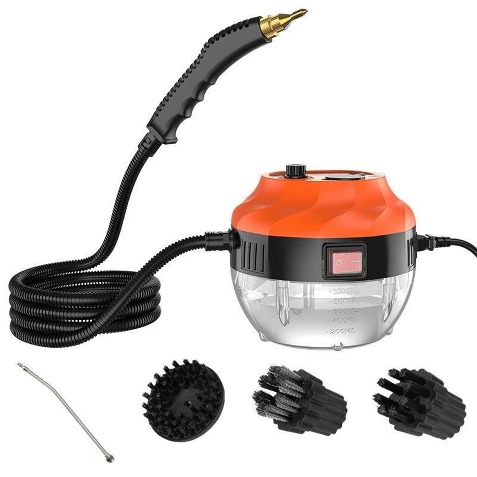 Limpiador a Vapor, Limpiador A A Alta Presión Y Temperatura Para Suelos(Orange,110v)