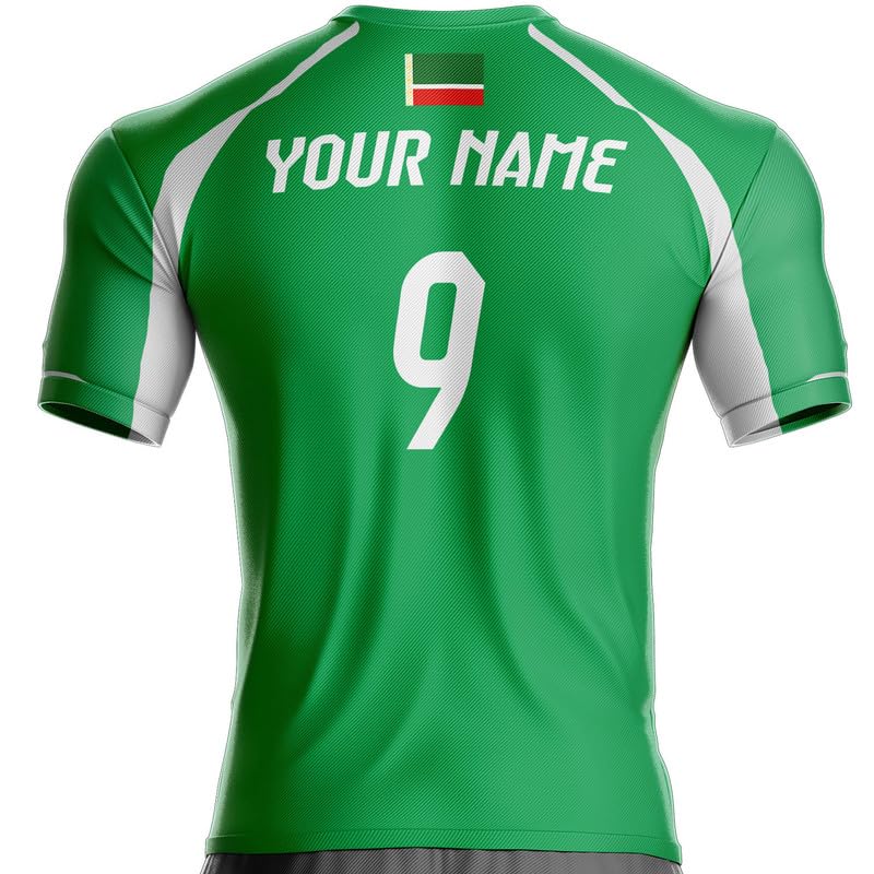 Maillot Foot Tchétchénie CH-73 Idée Cadeau Idéal pour Supporter de Football