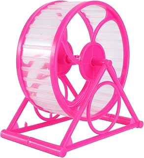Hamster Running Hamster Toy Running for Rat Hamster Silent Wheel Hamster Wheel Hamster Wheel Toy Toys for Guinea Pigs Hamster Sports Running Plastic Pet Scroll Wheel