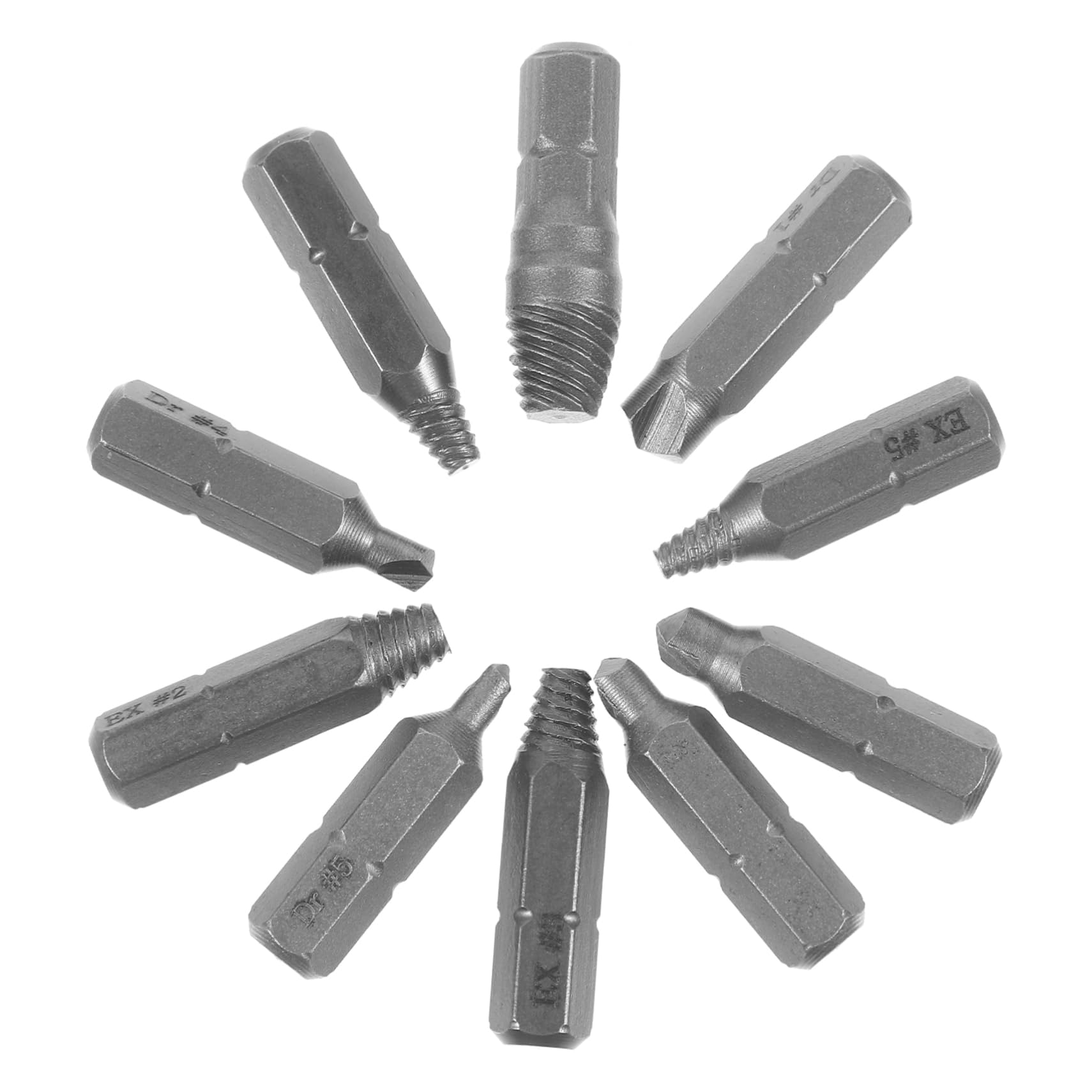 SHINEOFI 5 Set Estrattori per Danneggiate Utensile per Rimozione Spanate Compatibile con Facile da Usare per Manutenzione e Auto