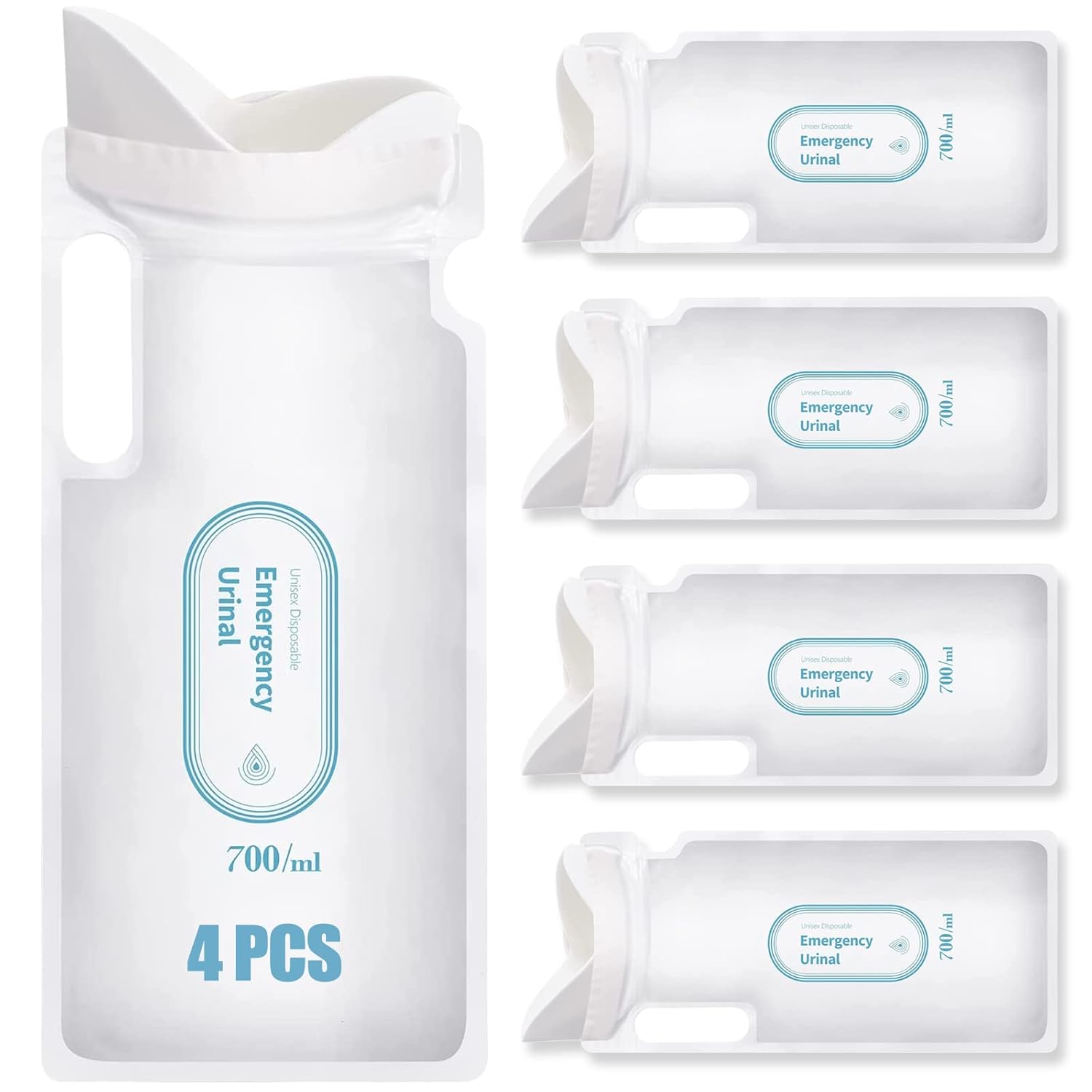 Portable Urinals Bag for Men Women, S SMAZINSTAR Emergency Disposable