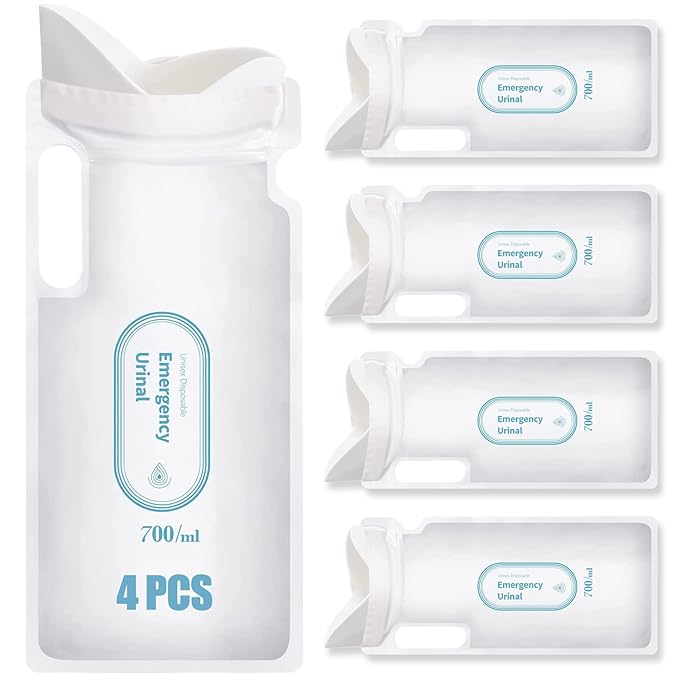 Portable Urinals Bag for Men Women, S SMAZINSTAR Emergency Disposable