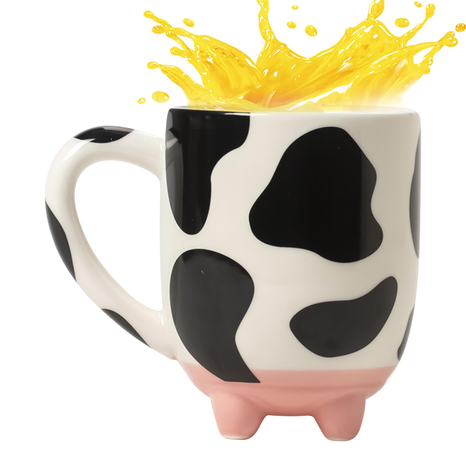 Tazas de café divertidas ideales para regalar a mujeres detallistas moldeada a mano