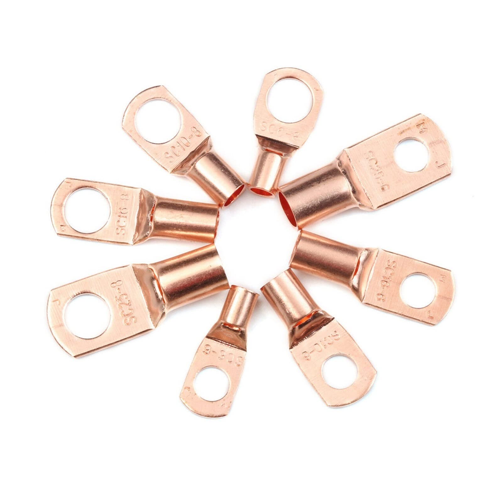 Set Da 130 Pezzi Terminale Ad Anello In Rame For Autoveicoli - Foto 12