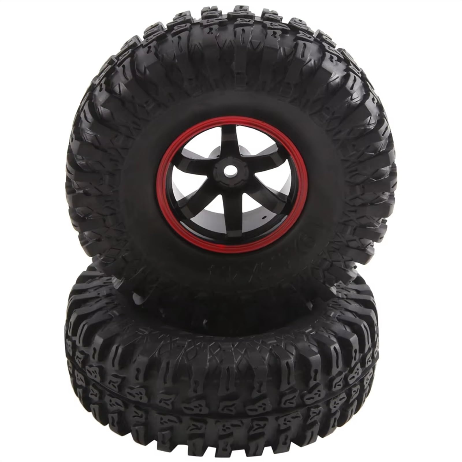 Compatible con 1/10 Piezas para Coches RC Todoterreno para Monster Juego De 4 Ruedas Y Neumáticos para Camiones Hexagonales 12 Mm 115 Altura RC Mejoras