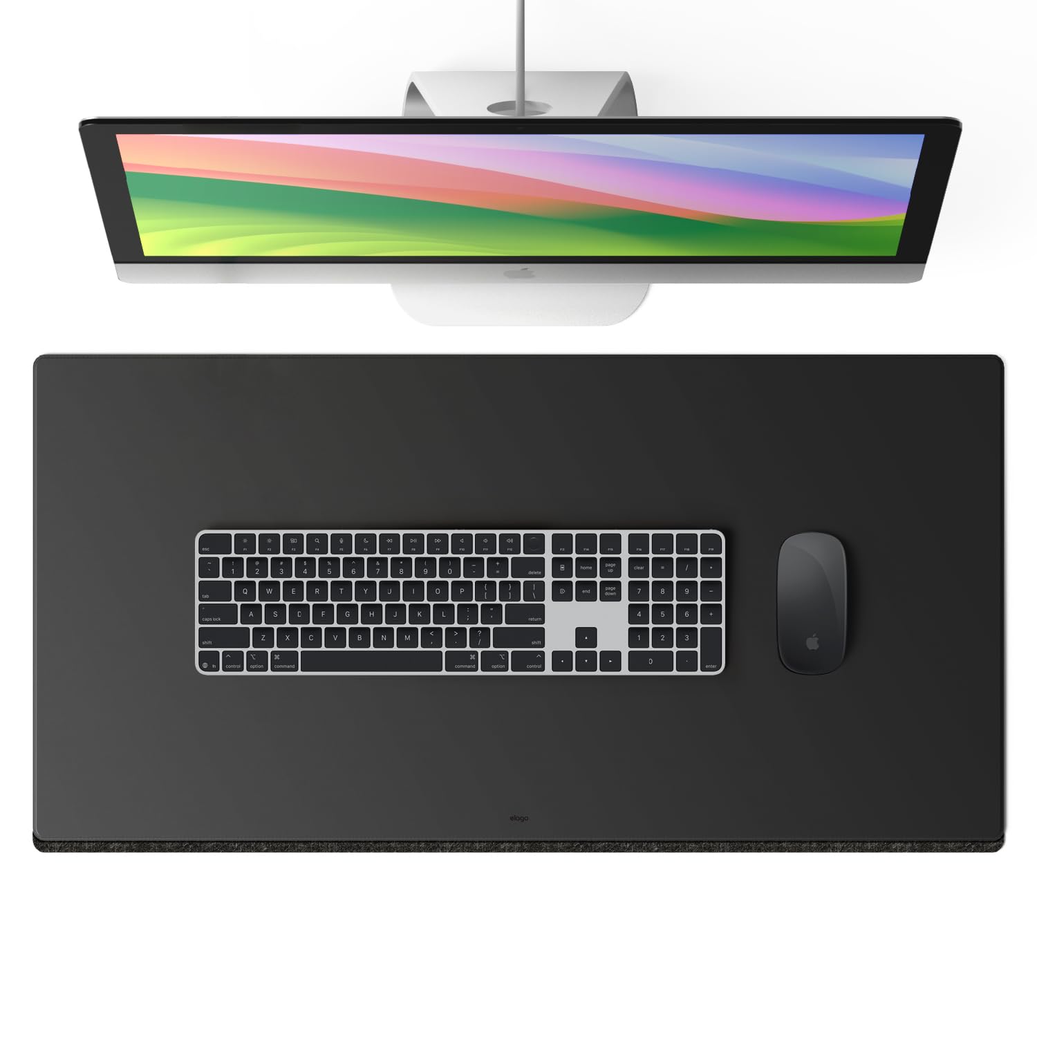 elago Smart Magnetic Desk Mat Compatible with All Magnetic Products -Paper Protector,Mouse Pad,Office Mat, Laptop, Non-Slip Top, Premium Waterproof