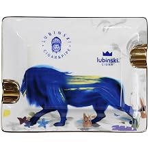 Lubinski Blue Lion Seramik Puro K ll  Beyaz/Gold 2li Modern