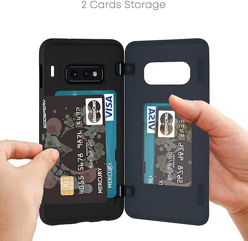 Miniatura 775 de GOOSPERY Parachoques magnético para puerta compatible con Galaxy S23, tarjetero tipo cartera, cierre automático, protección de doble capa resistente