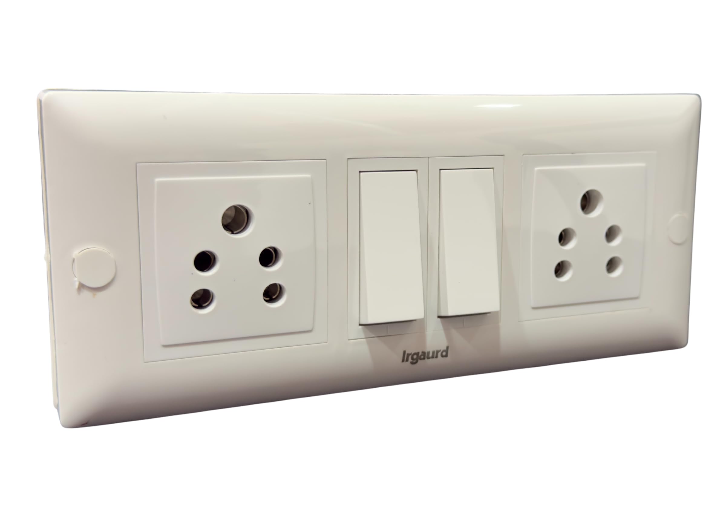 Wall Mounted Open Switch Board 6 Module Box with 2 6A.Switches and 2 6A.Sockets ISI Products. (Home, Office & Shop Use).-image-21