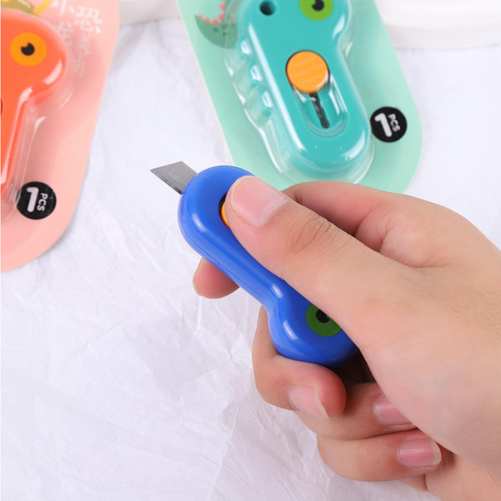 3er Set Mini-Cutter - Praktische Cuttermesser Für Pakete & Briefe