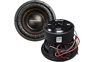 American Bass XFL-1044 10 Inch 1500 Watt Competition Dual Voice Coil Subwoofer