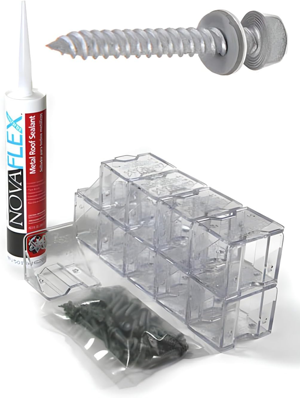 Snow Guards for Metal Roofing IceJax I Snow Guards 20 Pieces (Adhesive Mounted)