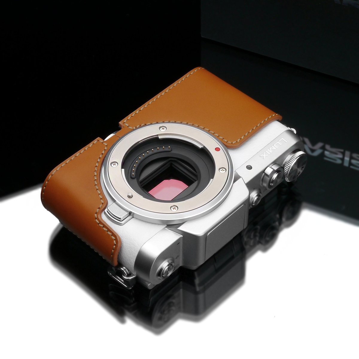 Amazon.co.jp: GARIZ Panasonic LUMIX GF7用 本革カメラケース XS