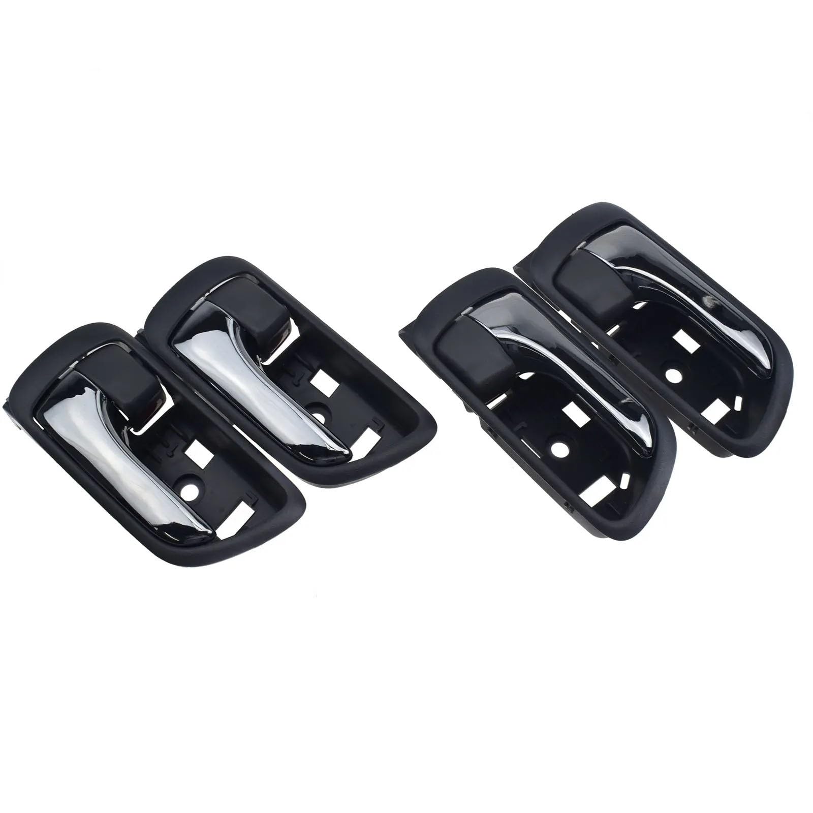 POQWERIQ Car Inner Interior Door Handle Front Rear Left Right for Toyota for Camry 2002 2003 2004 2005 2006 69206-33030 69205-33030