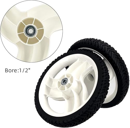 Miniatura 3 de Cluparis 105-1816 - Rueda trasera para cortacésped Toro 205-268 20012 20016 20019 PK2