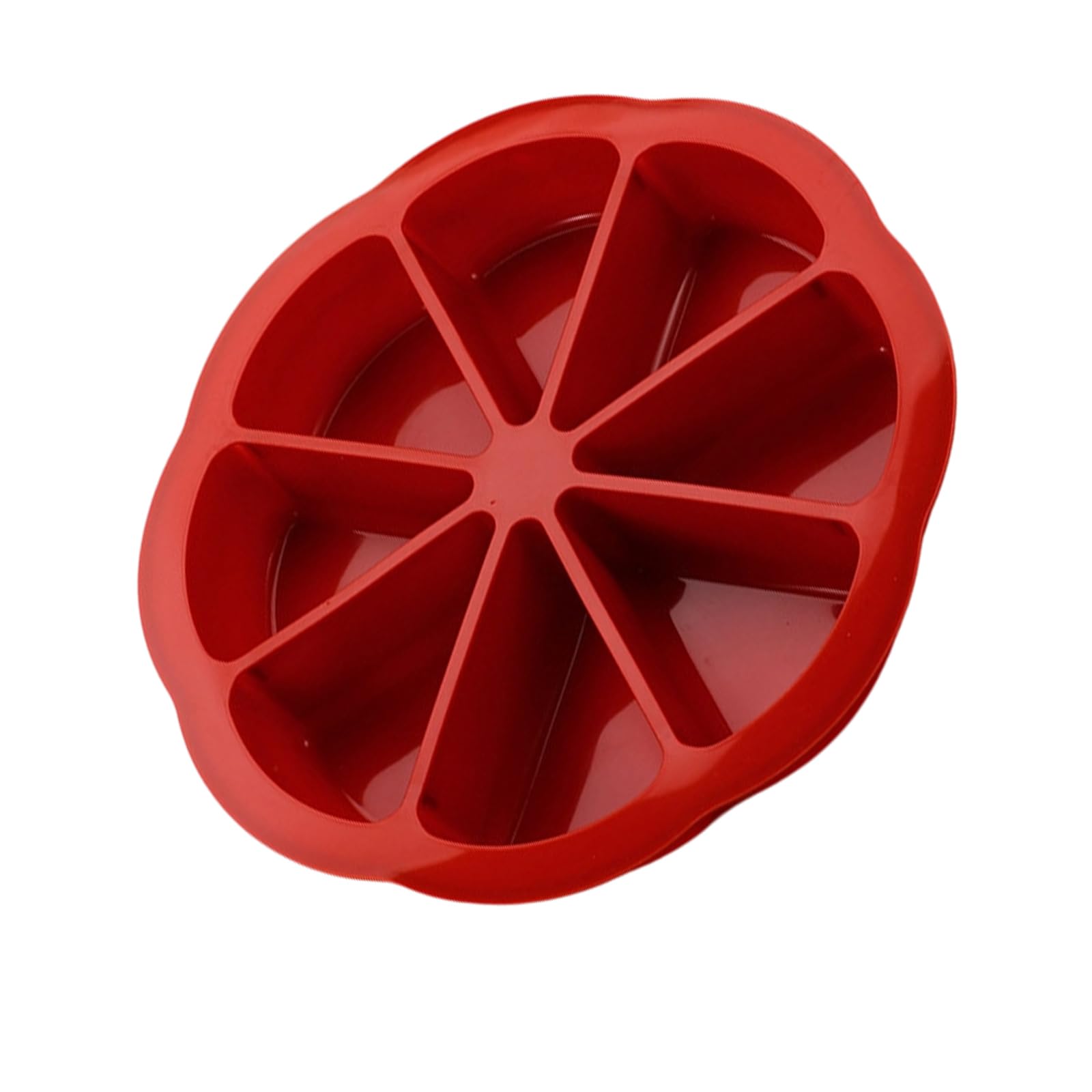 TQUXNGA Innovative Silicone Dessert Maker Nonstick Cake Baking with 8 Triangles for Professional and Home Use Nonstick Cake Pan