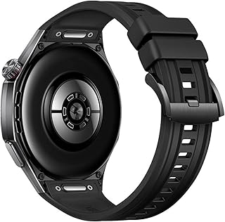 [JUSUTEK] 高級 業界新登場 コンパチブル HUAWEI GT6 Pro 46mm 専用 凹凸模様シリコンゴムバンド ベルト ボタンクイック分解 スマートウォッチ腕時計バンド 交換 【バンド単品】 文字盤は展示用