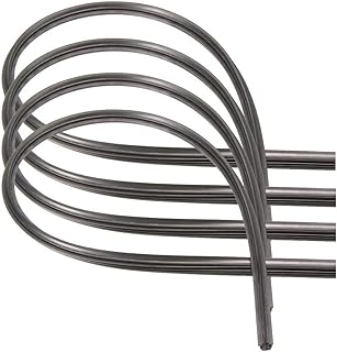 4 Pack Windshield Wiper Blades Refills, Floor88 Universal Rubber Frameless Windshield Wiper Blade Refills Parts Windshield Wiper Rubber Strips for Most Cars Buses Vans Lorries Trucks - 26" (4)