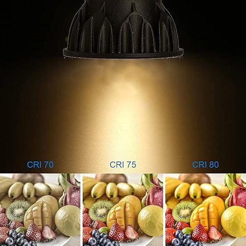 Miniatura 3 de EAGLOD Bombillas LED GU10 regulables, lámparas halógenas de 50 W equivalentes a luz blanca cálida de 2700 K, 6 W 500 lm de repuesto para iluminación